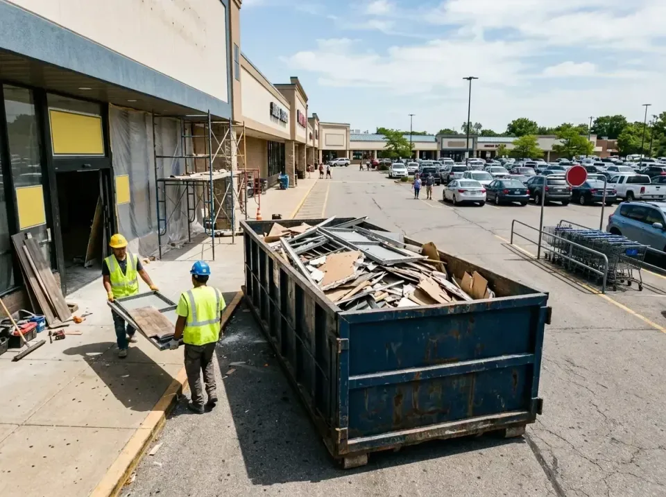 retail-store-renovation-debris-003 — frequently asked questions, Roll-off Dumpster Rentals in Delphi, IN
